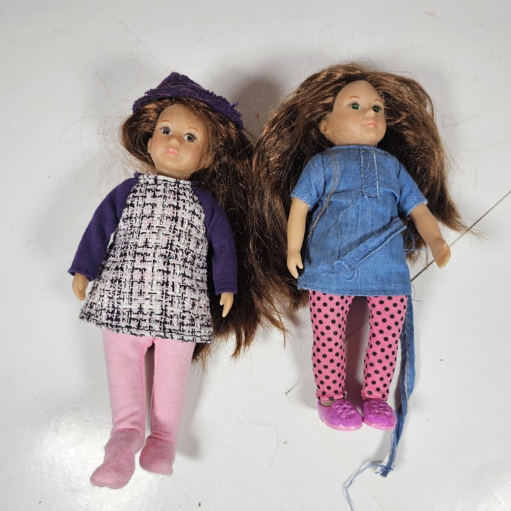 2- Battat 6 " Mini Doll Our Generation Girls Lori